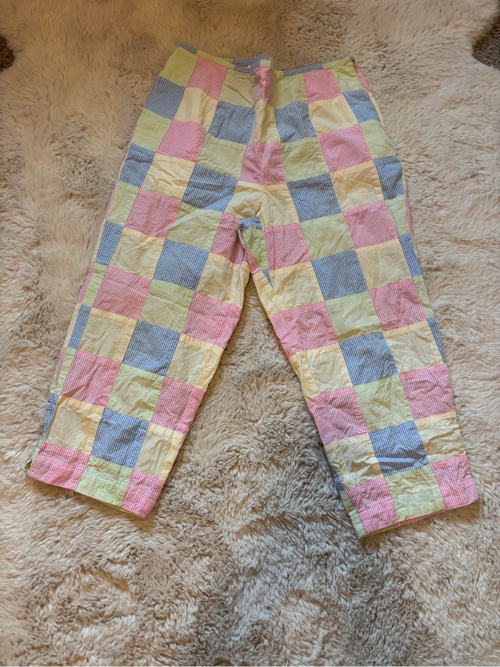 Talbots Patchwork Capris